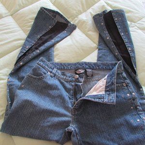 VINTAGE HARLEY DAVIDSON LADIES JEANS SIZE 6.